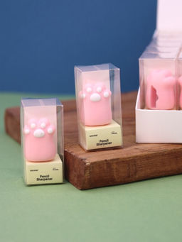 Точилка для карандашей "Pink сat paw"