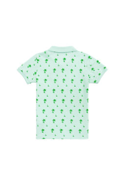 Зеленая футболка-поло для мальчиков Неожиданная скидка в корзине - U.s. polo assn фото 4