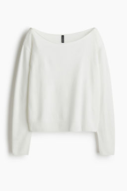 Jersey off-the-shoulder - H&m фото 4