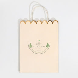 Пакет подарочный крафтовый Nice day, 23 30 12 см - Дарите счастье фото 5