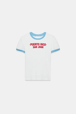 CAMISETA VIVOS TEXTO / Blanco roto - Zara фото 4