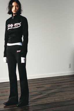 FLARE FLEECE TROUSERS - Zara фото 5