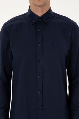 Erkek Lacivert Uzun Kollu Basic G_mlek Sepette S_rpriz _ndirim - U.s. polo assn фото 6