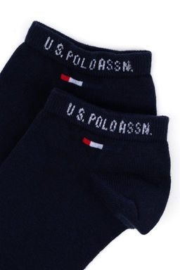 U. S. Polo Assn Мужские двухсекционные темно-синие носки-сапоги - U.s. polo assn фото 2