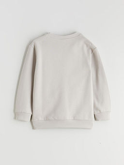 Bisiklet Yaka Erkek ?ocuk Sweatshirt
