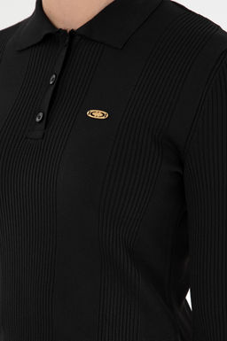 Женский черный свитер Неожиданная скидка в корзине - U.s. polo assn фото 7