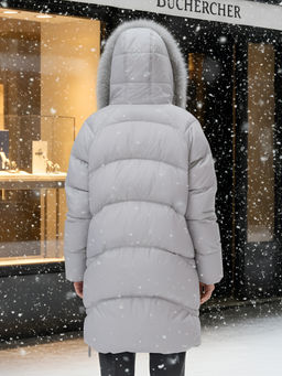 Пальто зимнее утепленное с мехом Бренд: Visdeer  фото 18