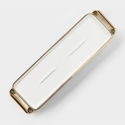 Блюдо керамическое для подачи Gold, 31.5×9.3×4 см