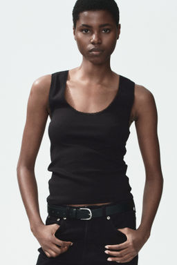 Top con ribetes de encaje - H&m фото 6