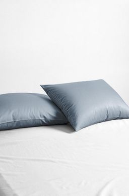 Однотонная наволочка из поплина 50Х70 2 шт. Ночь Нежна