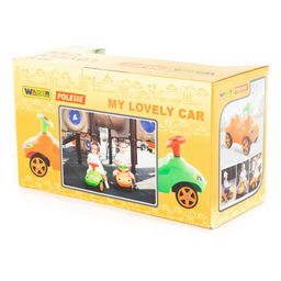 Каталка-автомобиль Полиция со звуковым сигналом (в коробке) - Полесье фото 6