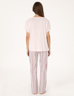 Pudra K_sakollu Pijama Tak_m_