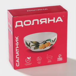 Салатник фарфоровый Доляна Малахитовая шкатулка, 600 мл, d=15,5 см, цвет зелёный  фото 9
