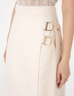 Ekru A Kesim Dokuma Etek - Pierre cardin фото 5