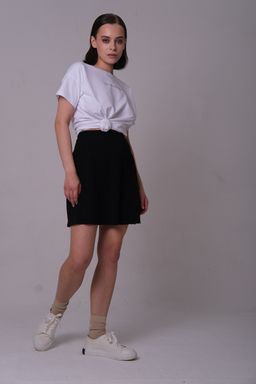 Юбка 121.060021/черный - Seven senses фото 5