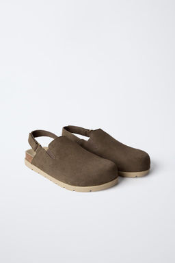 LEATHER CLOGS - Zara фото 2