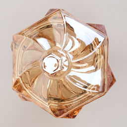 БЛЮДО С КРЫШКОЙ НА НОЖКЕ BOHEMA AMBER ДИАМЕТР=11,5 СМ ВЫСОТА=16,5 СМ - Lefard фото 8