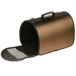 Сумка - переноска для животных, искусственная кожа, 40 х 25 х 27 см - Пижон фото 3