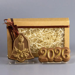 Шоколадные фигурки Колокольчик 1 и 2026 (1)