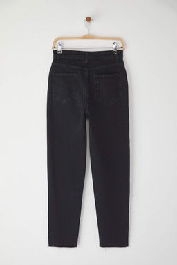 Trendyolmilla Siyah Yuksek Bel Jeans TWOSS25JE00279 фото 10