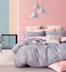 Постельное белье - Сатин Гортензия 1,5-спальный (молния) - Luteks фото 2