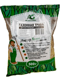 Абсолют Грин Газонная травосмесь Детская Площадка 500 гр