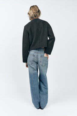 CLOTH JACKET WITH BUTTONS - Zara фото 4