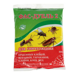 Цена за 2 шт. Средство от насекомых "Фас-дубль 2", 300 г