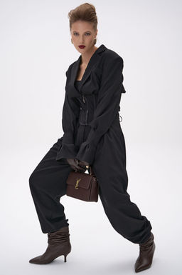 Пиджак  корсет Джуди (чёрный) - Эльза фото 26