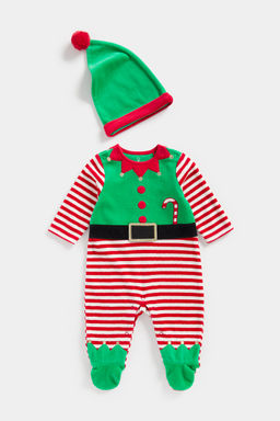Mothercare / Комплект: шапка, комбинезон
