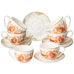 ЧАЙНЫЙ НАБОР LEFARD ANTIQUE НА 6 ПЕР. 12 ПР. 330 МЛ