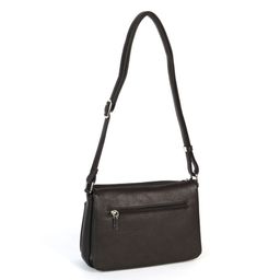 Женская сумка через плечо с пятью отделениями 87009 Кофе 2128-209 - Cidirro фото 3