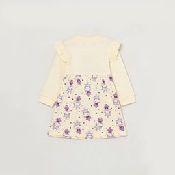 CRB wear/CWNG 62804-21-281 Платье для девочки, экрю/Ex.Cherubino