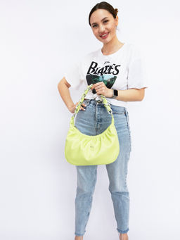 LACCOMA сумка Долорес-Ф826-фисташковый эко кожа хлопок