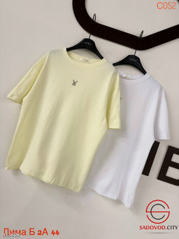 Футболка женская из хлопка