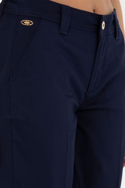 Женские темно-синие тканые шорты Неожиданная скидка в корзине - U.s. polo assn фото 5