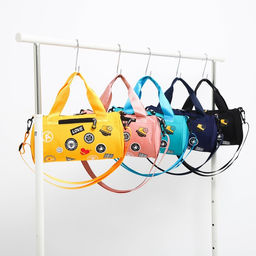 Сумка молодёжная на молнии, цвет чёрный - Simaland фото 6