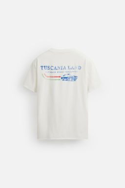 WASHED PRINT SLOGAN T-SHIRT - Zara фото 8