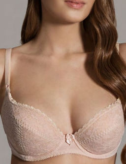 Бюстгальтер Misstyle 4123 Серебристый пион