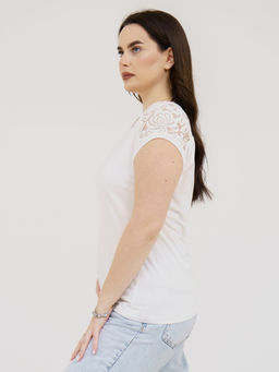 Футболка Кимоно-кружево Вискоза 95%, лайкра 5% - Ивассорти фото 16