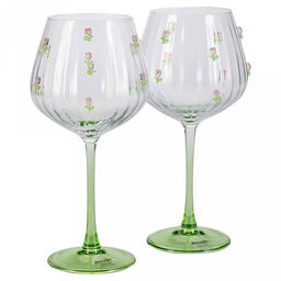 Бокал стеклянный "Linea ASTI" 670мл, для вина, набор 2шт, "Regent" (Китай)