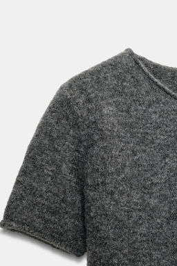 SOFT KNIT MINI DRESS WITH SEAM DETAIL - Zara фото 9