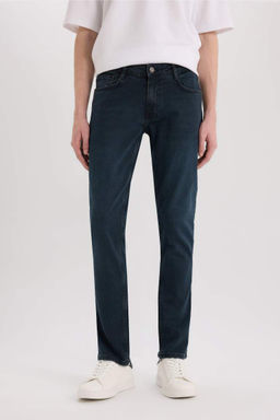 Pedro Slim Fit Dar Kal?p Normal Bel Dar Paca Jean Pantolon - Defacto фото 2