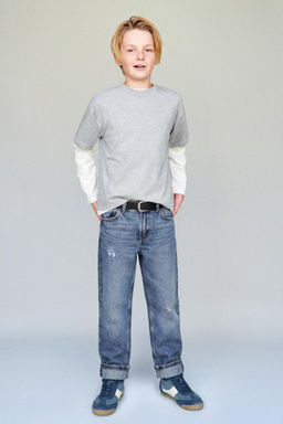 STRAIGHT-LEG JEANS - Zara фото 5