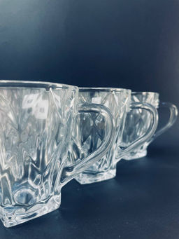 Набор кружек 6 шт 180 мл h-8 см., d-7,5 см. в уп. , арт. 218 DM