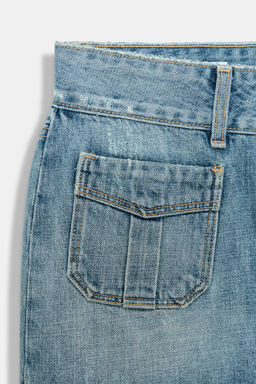 TRF DENIM MINI SKIRT - Zara фото 7