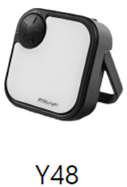 Фонарь кемпинговый COMIRON ILLUMINATION. Подзарядка от солнца. Корпус ABS; Свет 15-750lm; Аккум 3000 mAh; USB, Type-C. Вес-165гр. /уп100/