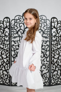 ПЛ533-Х Платье Стелла ЦВЕТ: БЕЛЫЙ (QR)