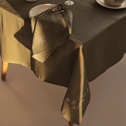 Набор сервировочных салфеток с вышивкой SL HOME New Year 40×40 см-2 шт., лен 100%, 265 г/м²