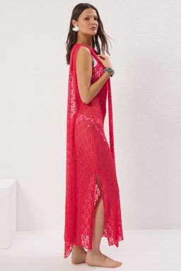 Fu_ya _rme Y_rtma_l_ Maxi Plaj Elbise TBESS25EL00089 - Trendyolmilla фото 3